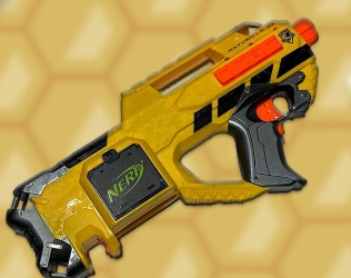 Modded Nerf Rayven Stinger 