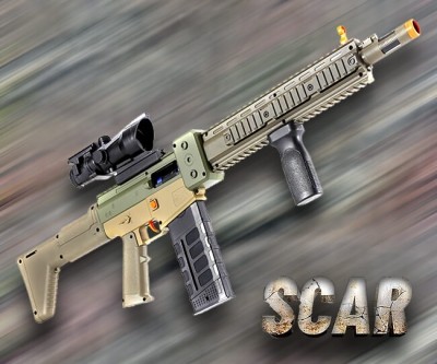 SCAR Electric Toy Sniper R...